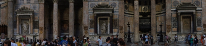 Panoramablick im Pantheon