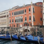Gondeln und Venedig